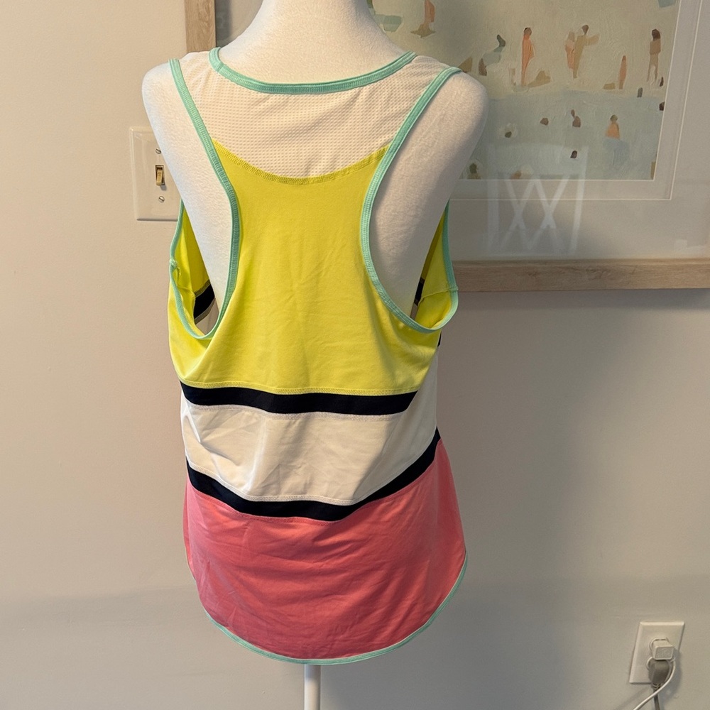6 Women's Workout Tank Tops - Pink, Yellow, Blue, Black, Navy Size XXL - Picture 9 of 14
